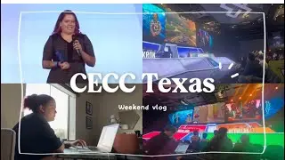We&rsquo;re back at CECC Texas 2025! Presenting an award for the first time!!