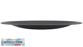 33 in Classic Elegance Steel Replacement Fire Pit Bowl Black by