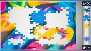 Rainbow Flip-Flops slippers🌈🩴🩴🎉🧩 vibrant jigsaw puzzle 🧩@jigsawpuzzle45 