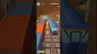 Subway surfers world tour barcelona green game jam #subwaysurfers #shorts