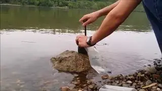 Using the Survivor Filter Pro on the Ohio River - Poor Man's Preparing