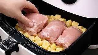 If You Have Chicken & Potatoes, Then This Air Fryer Dinner Will Amaze You!