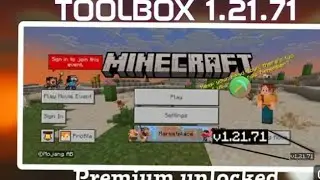 MCPE Toolbox 1.21.71  | New UPDATE 32-Bit HACK - (New FEATURES UNLOCKED!