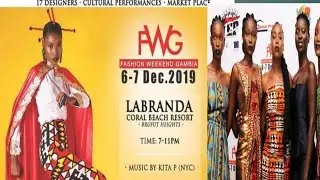 Fashion Weekend Gambia 2019. #AfroRevolution🔥😍😘