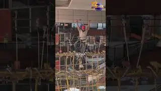 Adventure Zone at 72 Mad Street, Cine Mall Kota | Rope Course & Zip Thrills #shorts