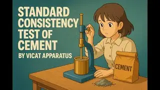 Standard Consistency Test of Cement Explained Part-1|#CementTest  #IS4031 #civilengineer @CivilCodeX