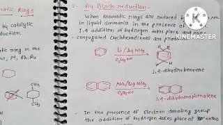 Hydrogenation of Aromatic Rings #M.Sc