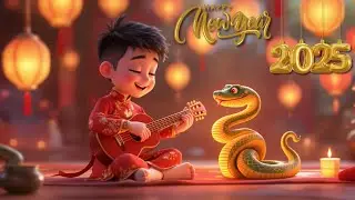 Happy New Year 2025 Chinese Song 🎉 | Year of the Snake Celebration Song 🐍