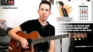 Satisfaction Acoustic Guitar Lesson - Rolling Stones
