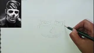 How to draw talwinder makeup look tutorial|| portrait @art by Aasiya 