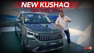 Skoda Kushaq facelift walkaround video: All Changes Explained