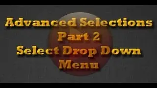 GIMP Tutorial - Select Menu Options - Advanced Selections Part2 -  XDTutorials.com
