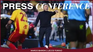 LECCE-TORINO | PRESS CONFERENCE | MARCO BARONI