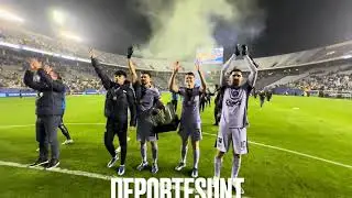 As&iacute; celebr&oacute; el Club Am&eacute;rica con la afici&oacute;n Azulcrema | Club Am&eacute;rica 3 vs 2 FC Barcelona