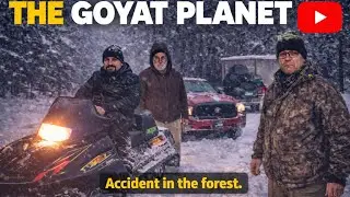 Part -2 Accident in the Forest 😱 | Snow Scooter Crash | THE GOYAT PLANET