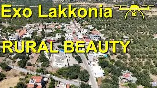 Exo Lakkonia &ndash; Lasithi &ndash; Kreta &ndash; von oben &ndash; 4K Drohnenvideo &ndash; Crete drone video