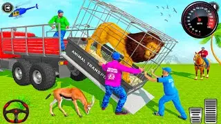 Animals Truck  Simulator Game 3D ! Best Animal Truck Game For Android