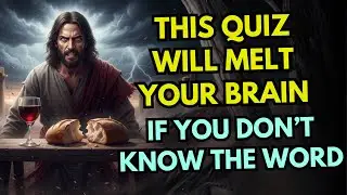 😱 25 Difficult Bible Questions Only True Believers Can Answer | Ultimate Bible Quiz 📜🔥