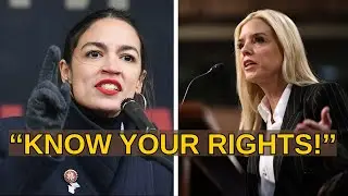 Federal Arrest Warrant Issued for AOC! Pam Bondi's Statement Shocks Everyone!