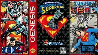 The Death & Return of Superman -06- The Metropolis Kid [Theme of Superboy] (SEGA GEN/MD) - OST