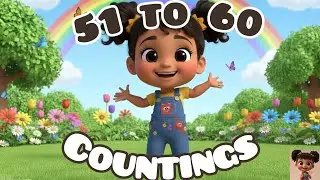 Counting 51 to 60 for Kids | Learn Numbers | TukTuk Berries