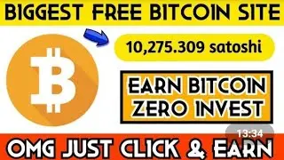 how to earn bit coins free in less time no investment by mobil