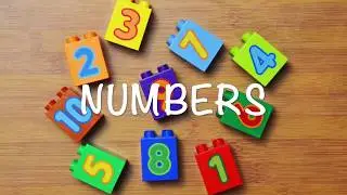 Numbers - Counting from 1 to 10 with Lego bricks