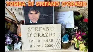 TOMBA di STEFANO D' ORAZIO ( ROMA ) 🥁 🎶  #gabbyfly #pooh #stefanodorazio #sdo #complesso #musica