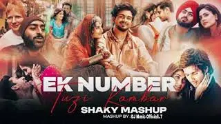 Ek Number Tuzi Kambar Mashup / Shaky / Sanju Rathod / Dj Music Officiall..7 Latest  Mashup song 2026