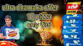 10 pizza only ₹36|Domino's coupon code today|coupon code|special coupon code offer|pizza party offer