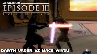 Дарт Вейдер против Мейса Винду | Revenge of the Sith