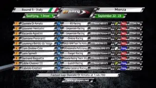 International GT Open 2018 ROUND 6 ITALY - Monza Qualy 1 ITALIANO