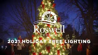 2021 Roswell Holiday tree lighting