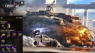 Crossout Game Play  this weeks featured build Legendary weapons Toadfish Crossbow, Cab Hadron