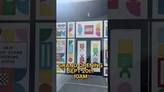 LEGO Store GRAND OPENING! Nebraska Crossing Mall - September 20th, 2024
