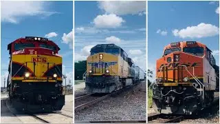 Freight Trains around Houston, TX 7/16/22 - 7/23/22