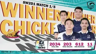 NERO Esport WWCD | PMPL Indonesia S4 | SuperWeekend 2 Day 1 Match 1