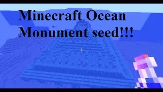 Minecraft 1.8 double water temple ocean monument seed!