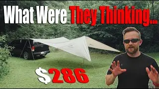 O czym oni myśleli? - Zestaw markiz samochodowych NatureHike Gable Tail Tarp