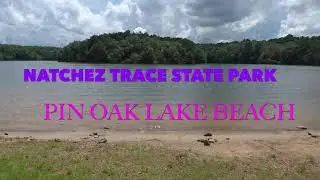 Natchez Trace State Park at Pin Oak Lake Beach Tennessee Drone Tour