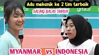 Putri indonesia vs myanmar ~ penonton tidak kecewa nonton