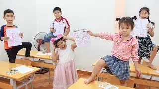 Kids Go To School | Chuns And You Learn Have Fun In The Classroom
