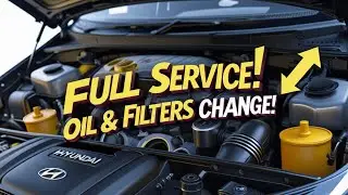 Hyundai H100 Oil & All Filters Replacement | Full DIY Guide!