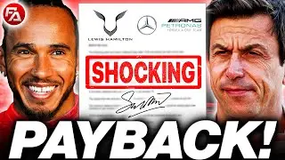 Lewis Hamilton's HUGE REVENGE on Toto Wolff Got LEAKED after RETURN RUMOURS Emerged!