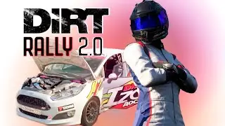 Можно ли проехать чемпионат Izolda в Dirt rally 2.0 на самодельном ДД руле? Часть тренировка