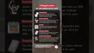 Alltagskosten fallen oft leise an, aber langfristig gerechnet werden sie teuer💸 #verbraucherschutz