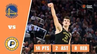 Quinten Post - 14 Points, 8 Rebounds, 2 Assists vs Pacers - 2025-26 Regular Season