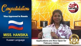 A Successful Russia Visa Process done by Team Study Advisor 🇷🇺