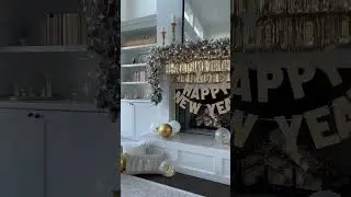 New Year&rsquo;s Eve Fireplace Decor