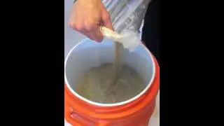 Hoppy Girl Brewing's First All Grain Mashing In